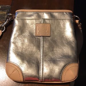Cross body Coach bag.